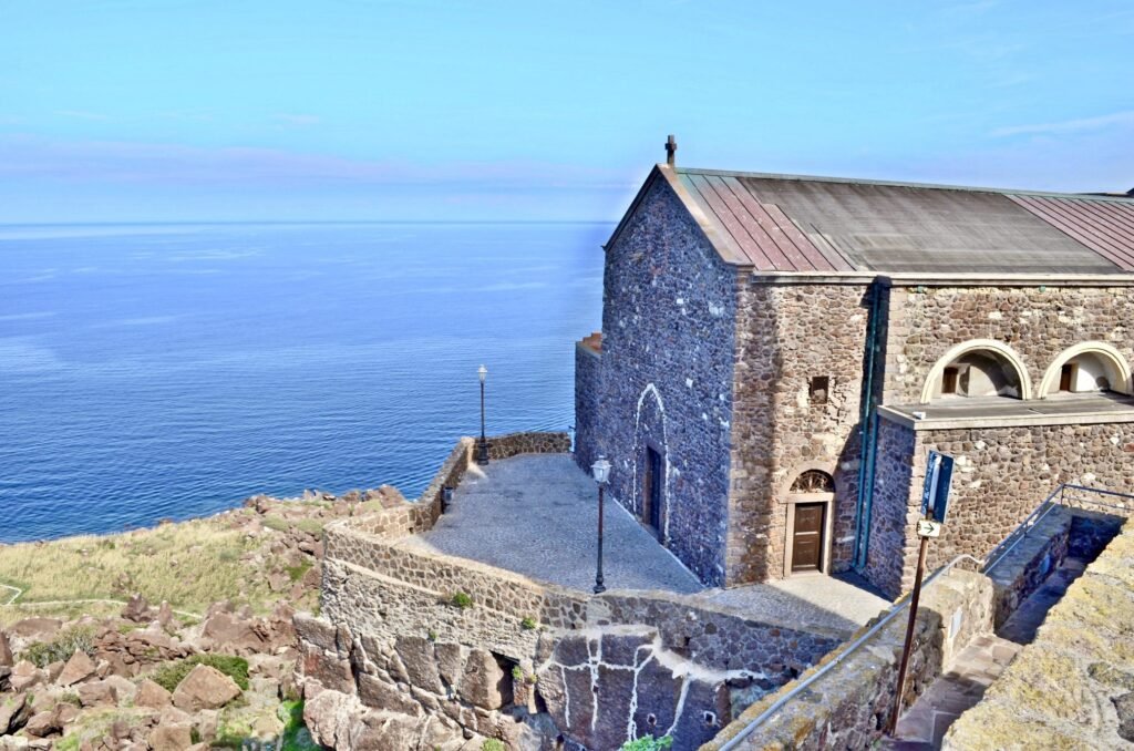 Sardinia Castelsardo church